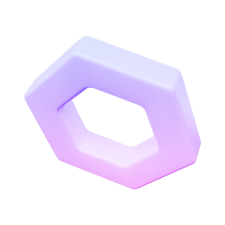 Bolt Shape  3D Icon