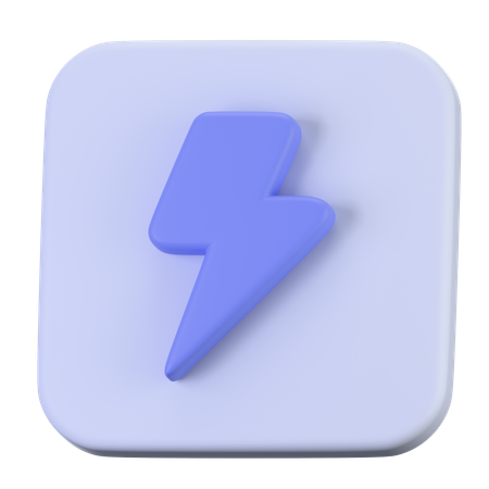 ボルトスクエア  3D Icon