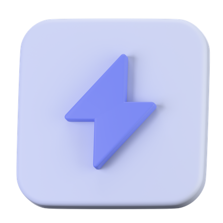 ボルトスクエア  3D Icon