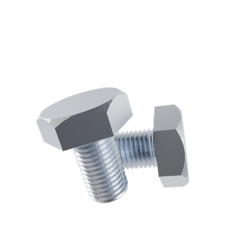 Bolts  3D Icon