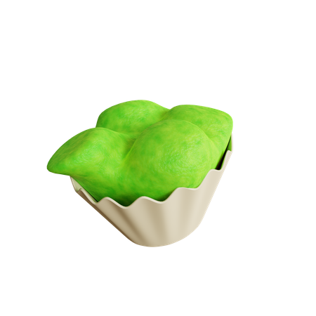 Bolu Kukus  3D Icon