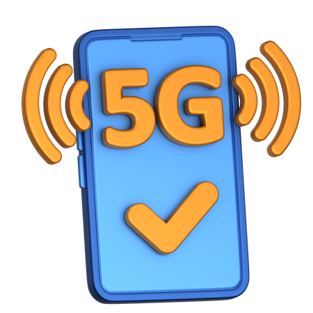 Bom sinal 5G  3D Icon