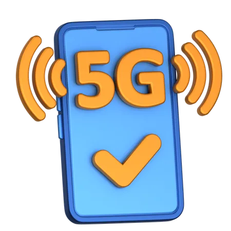 Bom sinal 5G  3D Icon