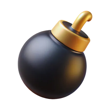 폭탄  3D Icon