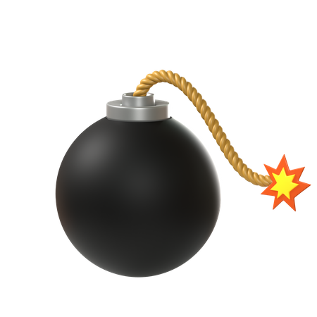 Bomb  3D Icon