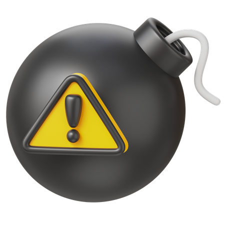 Bomb Alert  3D Icon