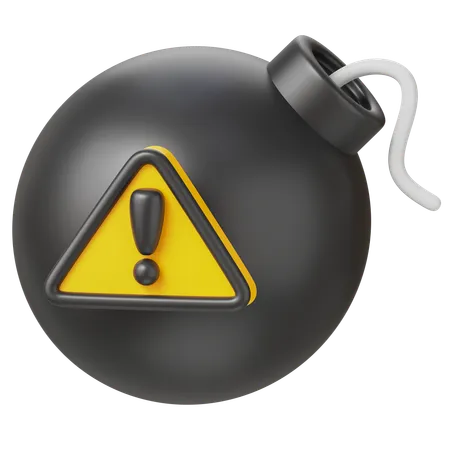 Bomb Alert  3D Icon