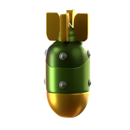 Bomb Atom  3D Icon