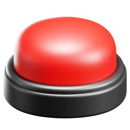 Bomb Button  3D Icon