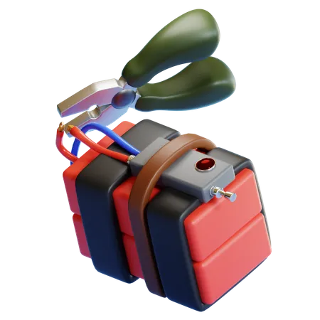 BOMB DIFFUSER  3D Icon