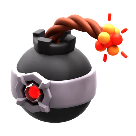 Bomb Explosion  3D Icon