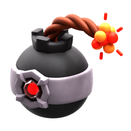 Bomb Explosion  3D Icon