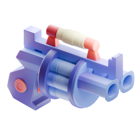 Bomb Launcher  3D Icon