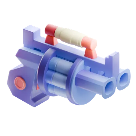 Bomb Launcher  3D Icon