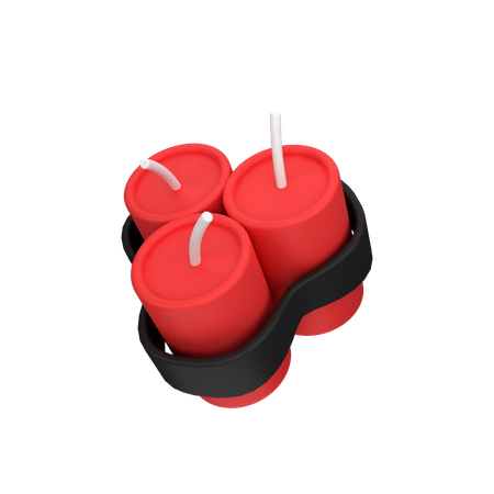 Bomba  3D Icon