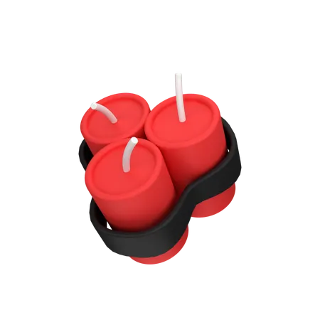 Bomba  3D Icon