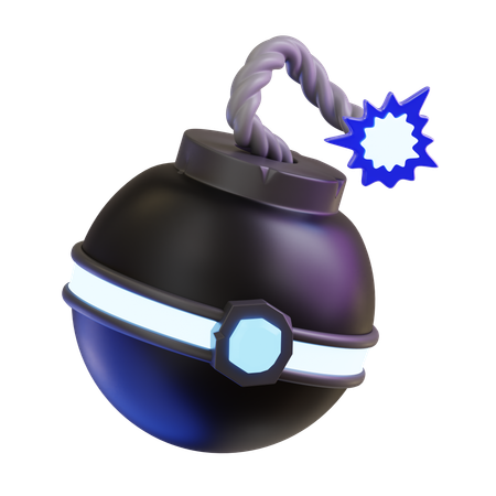 Bomba  3D Icon