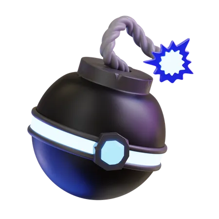 Bomba  3D Icon