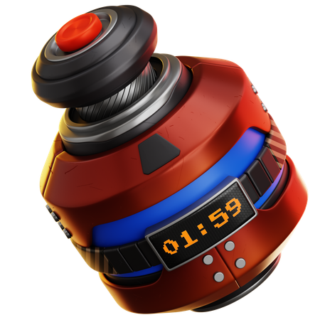 Bomba  3D Icon