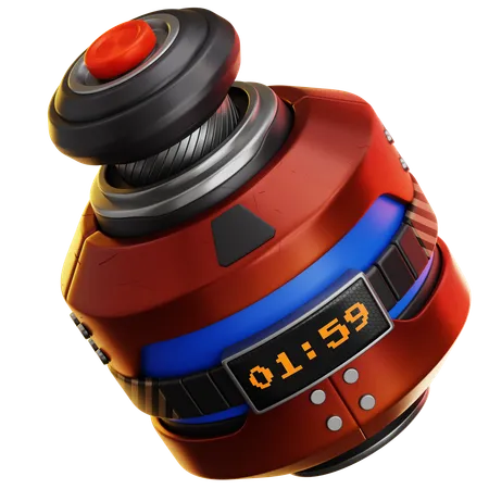 Bomba  3D Icon