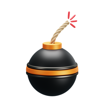 Bomba  3D Icon