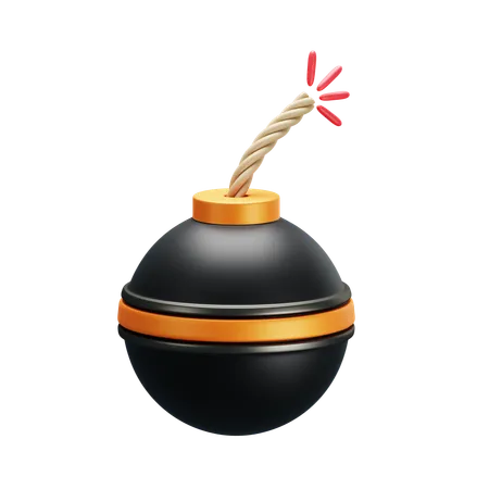 Bomba  3D Icon