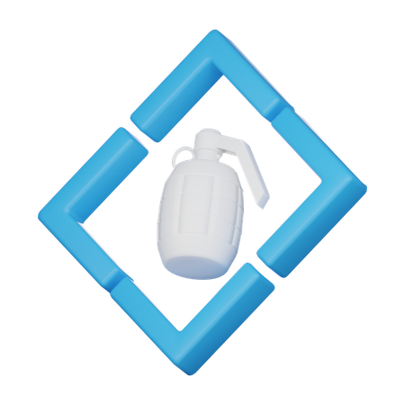 Bomba  3D Icon