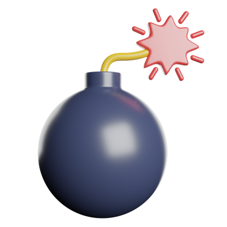 Bomba  3D Icon