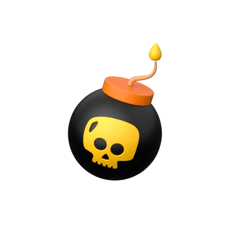 Bomba  3D Icon