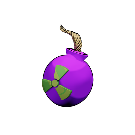 Bomba  3D Icon