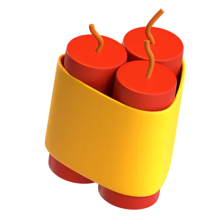 Bomba  3D Icon