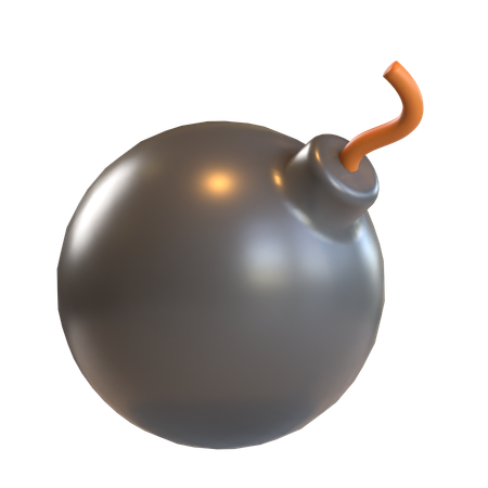 Bomba  3D Icon