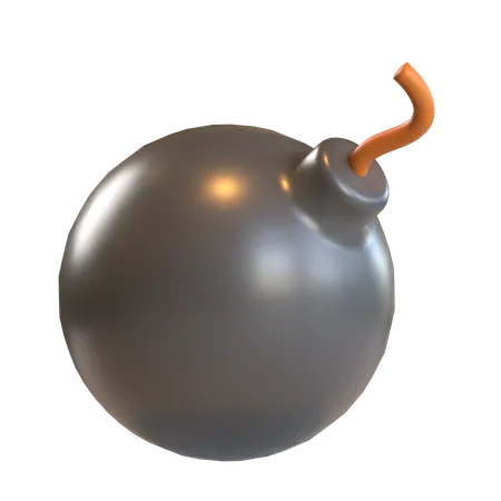 Bomba  3D Icon