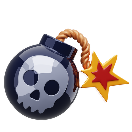 Bomba  3D Icon