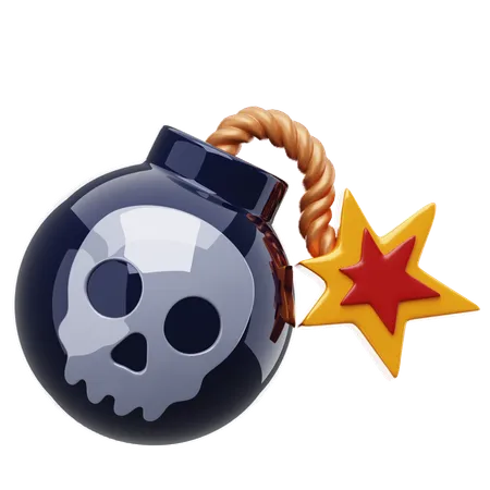 Bomba  3D Icon