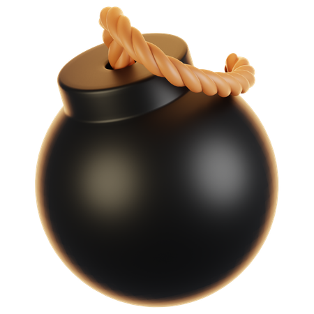 Bomba  3D Icon