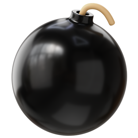 Bomba  3D Icon