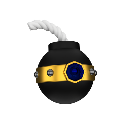 Bomba  3D Icon