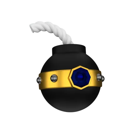 Bomba  3D Icon