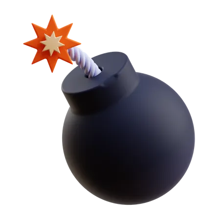 Bomba  3D Illustration