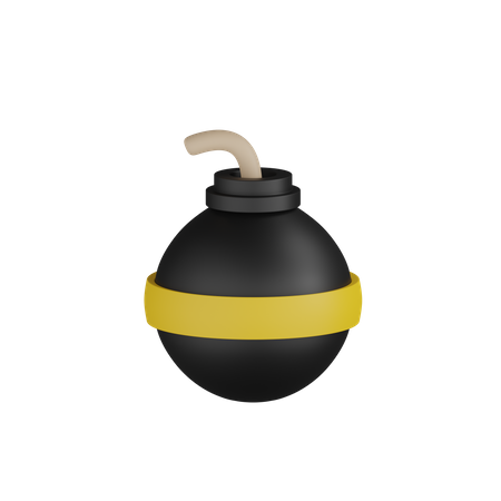 Bomba  3D Icon