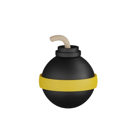 Bomba  3D Icon