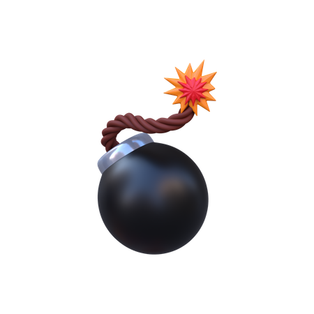 Bomba  3D Icon