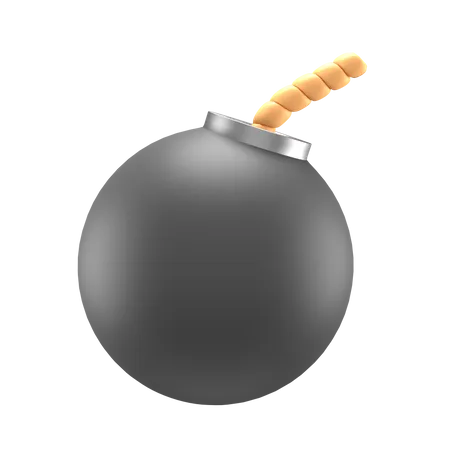 Bomba  3D Icon