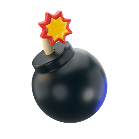 Bomba  3D Icon