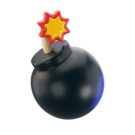 Bomba  3D Icon