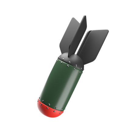Bomba aérea  3D Icon