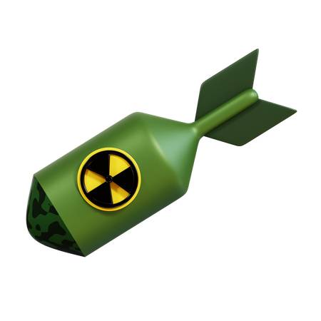 Bomba aérea  3D Icon