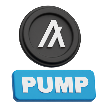 Token de algoritmo de bombeamento  3D Icon