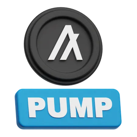 Token de algoritmo de bombeamento  3D Icon